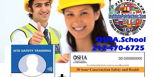 Clases OSHA 40 Horas Construccion (OSHA30+10Hr SST) VIRTUAL 5NOCHES Y 1DIA