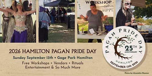 Hamilton Pagan Pride Day 25th Anniversary!