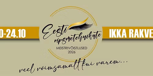 EESTI RIPSMETEHNIKUTE MEISTRIV\u00d5ISTLUSED 2026