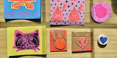 Kids Workshop: Stamp Your Wild Side Printmaking