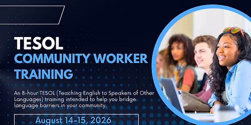 TESOL - Community Workers' Certification Training