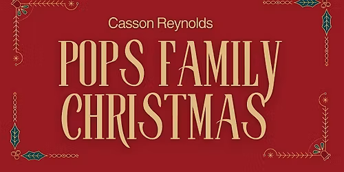 Casson Reynolds Pop\u2019s Family Christmas the stage play