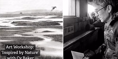 Art Workshop: 'Inspired by Nature' with Cy Baker at Rye Harbour