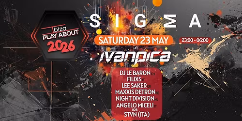 Ibiza.PlayAbout @ SIGMA Ibiza with Ivan Pica