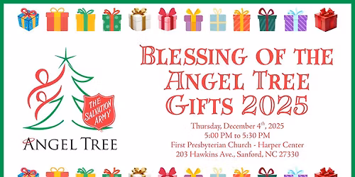 Blessing of the Angel Tree Gifts 2025
