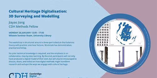 Cultural Heritage Digitalisation: 3D Surveying and Modelling