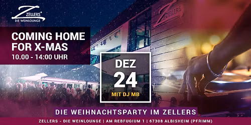 Coming home for X-MAS- Die Weihnachtsparty 2025 im ZELLERS