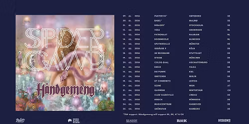 SPIDERGAWD \u2022 European Album Tour 2026 \u2022 Wien