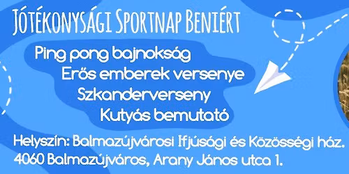 J\u00f3t\u00e9konys\u00e1gi sportnap Beni\u00e9rt