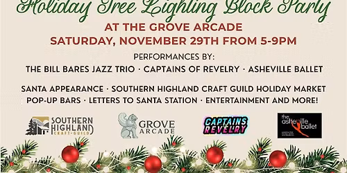 Holiday Tree Lighting Block Party