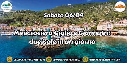 Minicrociera Giglio e Giannutri: due isole in un giorno