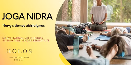 JOGA NIDRA. Gilus atsipalaidavimas.