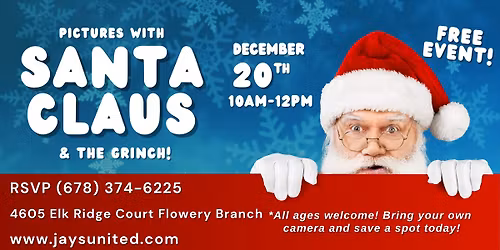 2026 Pictures With Santa