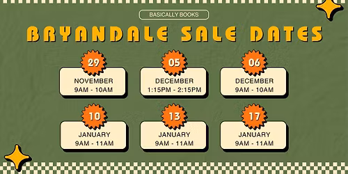 Bryandale Book Sale