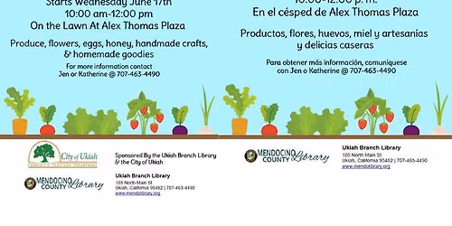 The 37th Annual Kids' Farmer's Market Runs Wednesdays, from June 17 to August 5 at Alex Thomas Plaza