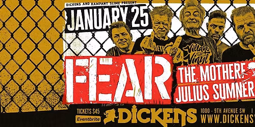 FEAR w\/ The Motherf@#kers and Julius Sumner Miller
