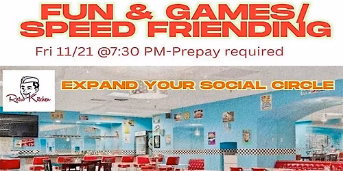 Long Island -Fun & Games\/Speed Friending