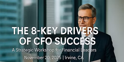 The 8 Key Drivers of CFO Success