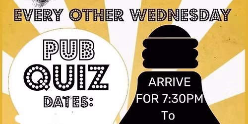 Karaoke or Quiz Wednesdays!