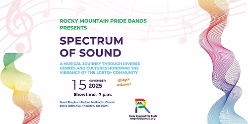 Rocky Mountain Pride Bands Presents: Spectrum of Sound