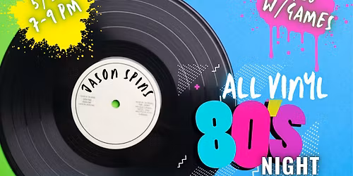 Jason Spins 80's Vinyl