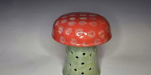 Glaze + Glow: Ceramic Mushroom Luminary Workshop