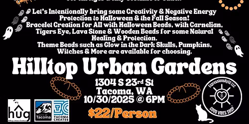 Intentional Spooky Beads: A bracelet class