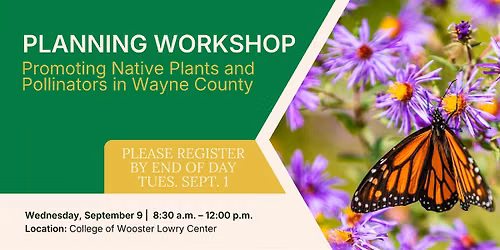 Promoting Native Plants and Pollinators in Wayne County