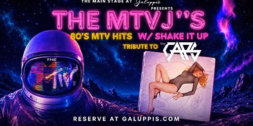 The MTVJ’s - Hits of the MTV 80’s Era LIve @ Galuppi's