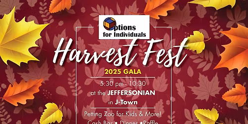 Options for Individuals Harvest Fest