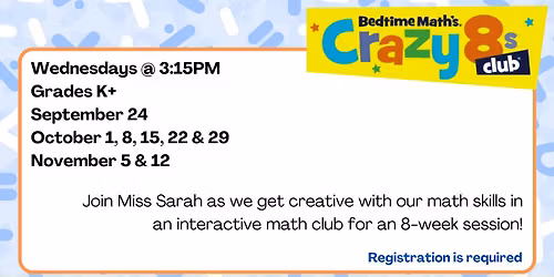 Crazy 8's Math Club