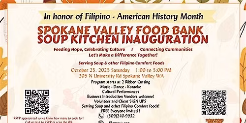 Spokane Valley Food Bank & Soup Kitchen Inauguration