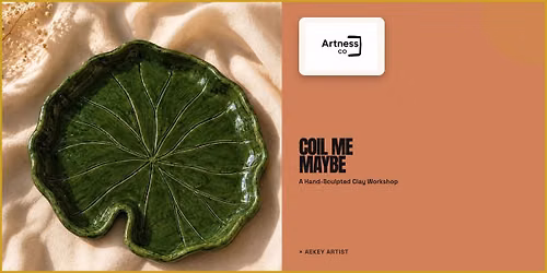 Lily Pad Cermanics Dish Workshop by ArtnessCo