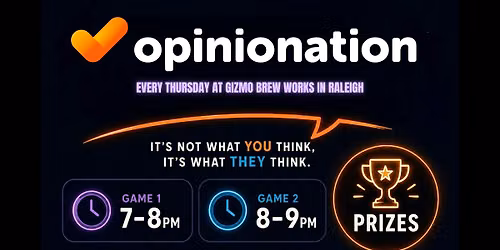 Opinionation @ Gizmo Brew Works in Raleigh