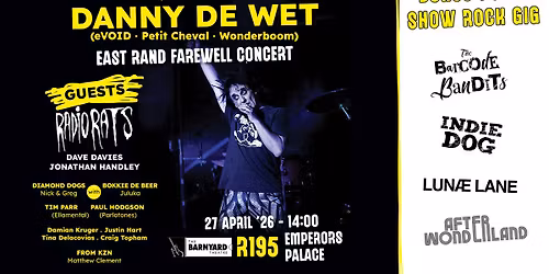  NO SLEEP TILL BRAKPAN @ EMPERORS PALACE BARNYARD