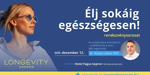 Az a titokzatos mikrobiom - a b\u00e9lfl\u00f3ra \u00e9s a testi,  lelki egyens\u00faly - Dr. Kov\u00e1cs G\u00e1borral