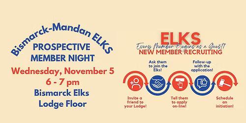 Bismarck ELKS Prospective Member Night