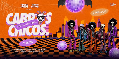Cabros Chicos - Reggaeton Disco| Halloween Party  (18+)
