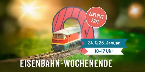 Eisenbahnwochende mit Modellbahnschau und mehr | Eintritt frei