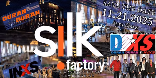 DDXS - A tribute to Duran Duran and INXS  return to Silk Factory