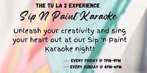 Sip N Paint Karaoke