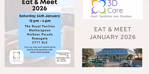 Eat & Meet January 2026 Ramsgate 