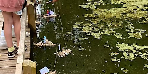 Autumn  Boats, Rafts and Watery Sticks at Ryton Pools Country Park