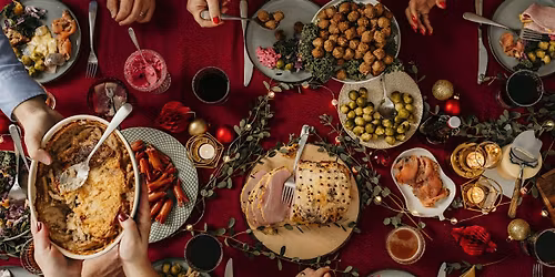 Holiday Event Buffet Feast by Catering Management