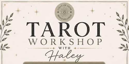 Beginners Tarot Workshop \u2014 NEW DATE