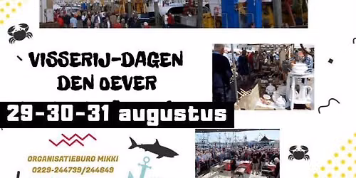 Jaarmarkt tijdens Visserijdagen in Den Oever