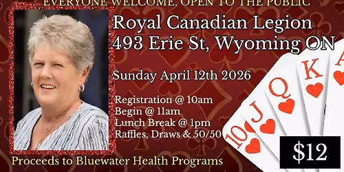 Diane Currah Memorial Progressive Euchre Tournament