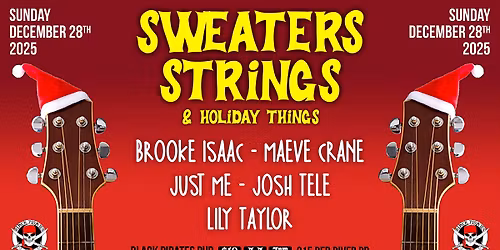 Sweaters, Strings & Holiday Things! All Ages Showcase