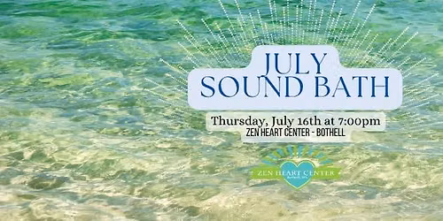 July Sound Bath