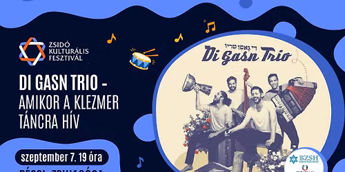 Di Gasn Trio \u2013 amikor a klezmer t\u00e1ncra h\u00edv